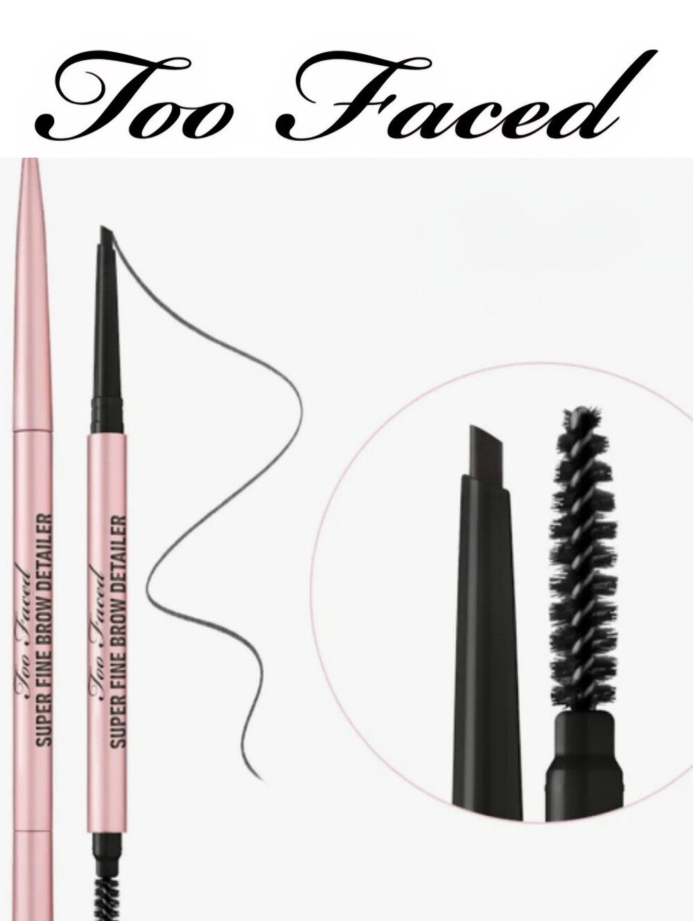 Too Faced Super Fine Brow Detailer Ultra Slim Brow Pencil